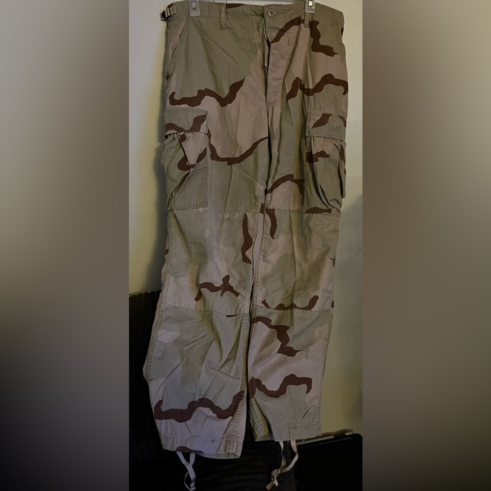 Men's Desert Camo Cargo Pants